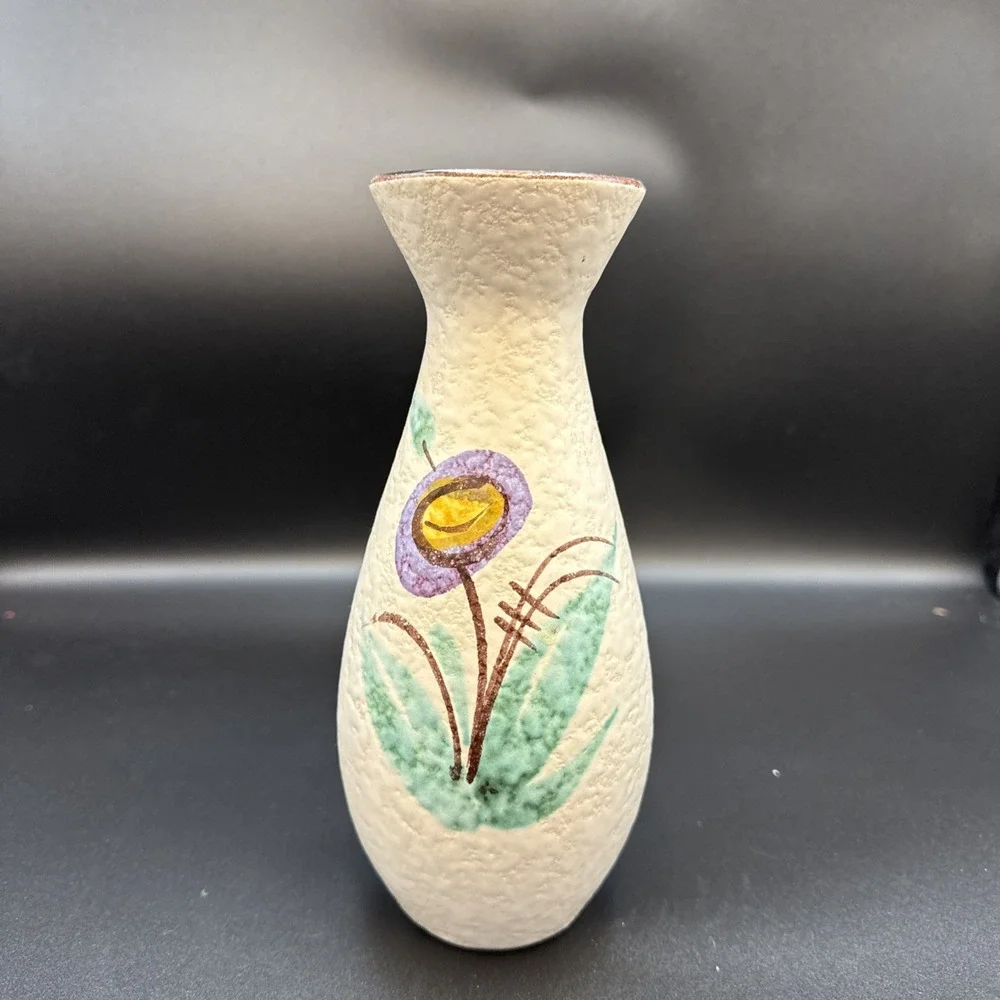 scheurich vase west germany 522-20 Purple Flower‎ 8